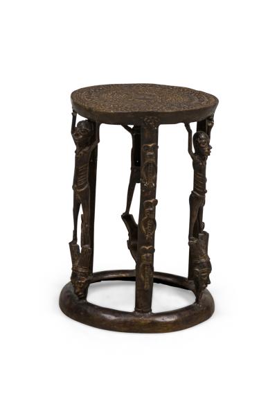 African Tikar Bronze Stool