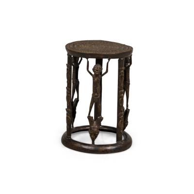 African Tikar Bronze Stool
