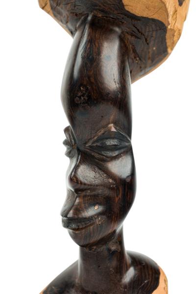African Wooden Bust of Women