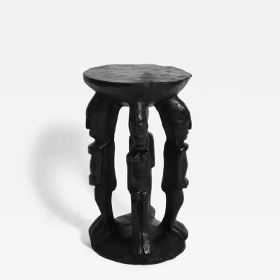 African anthropomorphic side table 1960s 