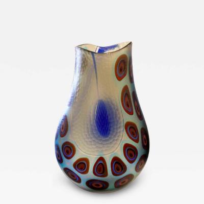 Afro Celotto Unique blown Murano Vase by Afro Celotto