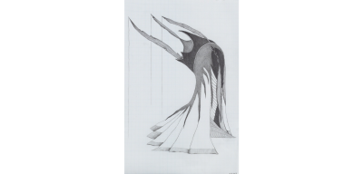 Afruz Amighi Headdress for the Beheaded drawing 2017