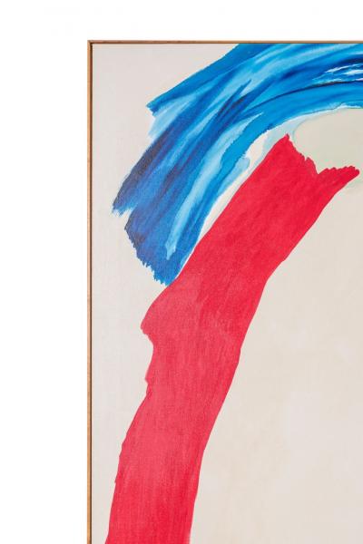 After Friedel Dzubas Arch 1962 Abstract Acrylic Painting on Canvas
