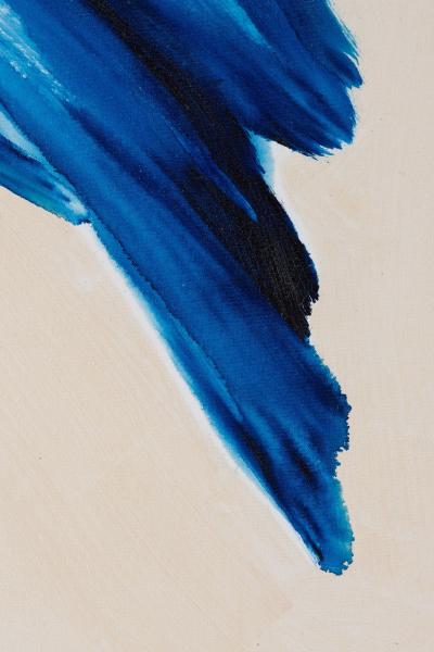 After Friedel Dzubas Arch 1962 Abstract Acrylic Painting on Canvas