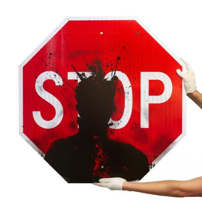 After Richard Hambleton Stop Sign 2004 2019