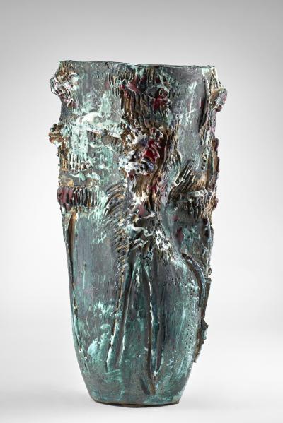 Agenore Fabbri Ceramic Vase by Agenore Fabbri