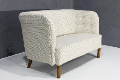 Agner Christoffersen Agner Christoffersen Settee in Kelly Wearstler Upholstery