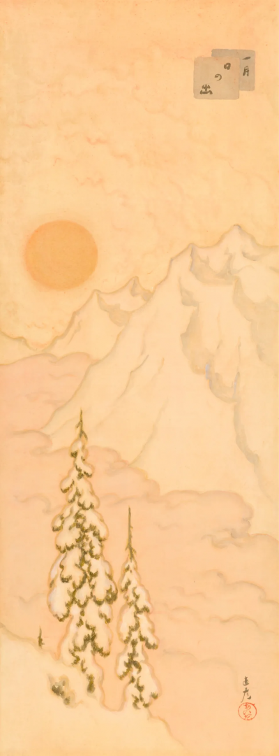 Aida Naohiko Scenes of the Twelve Months circa 1915 25