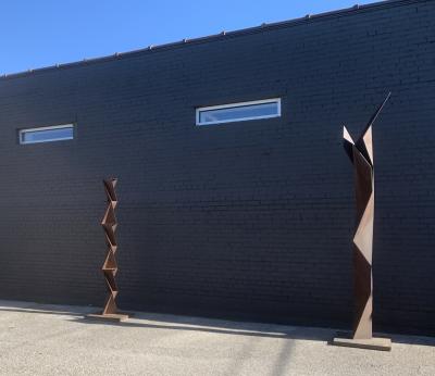 Aijiro Wakita The Rust Three Sculptures by Aijiro Wakita