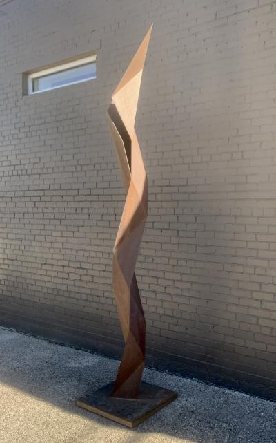 Aijiro Wakita The Rust Three Sculptures by Aijiro Wakita