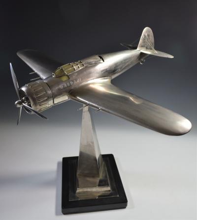 Airplane Breda 65 Italy World War Two Museum Model