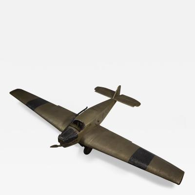 Airplane Manufacturers Scale Model of a Junkers W 34