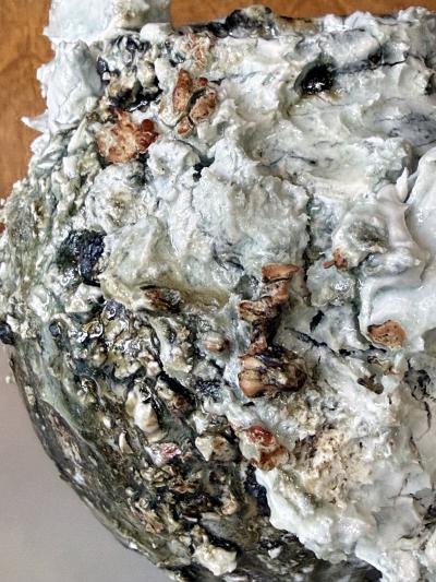 Akiko Hirai Contemporary Ceramic Moon Jar by Akiko Hirai