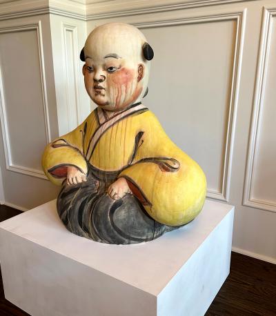 Akio Takamori Important Ceramic Sculpture Karako by Akio Takamori Exhibited and Published