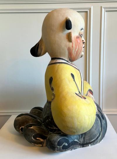 Akio Takamori Important Ceramic Sculpture Karako by Akio Takamori Exhibited and Published