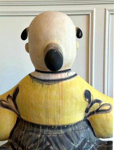 Akio Takamori Important Ceramic Sculpture Karako by Akio Takamori Exhibited and Published