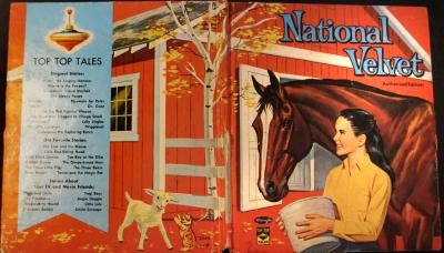 Al Andersen National Velvet Cover Original Artwork Graphic Bold Color