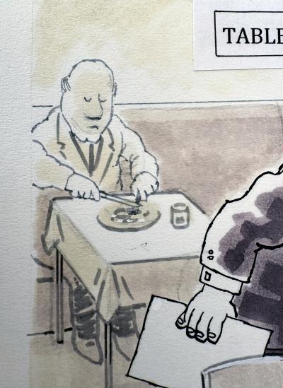 Al Jaffee Snappy Answers to Stupid Questions Mad Magazine Table for How Many