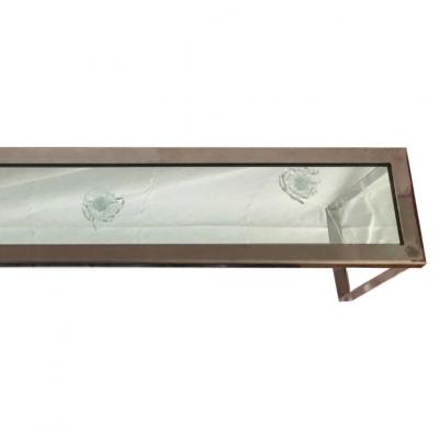 Al Jord o Contemporary Bullet Proof Bench by Brazilian designer Al Jord o