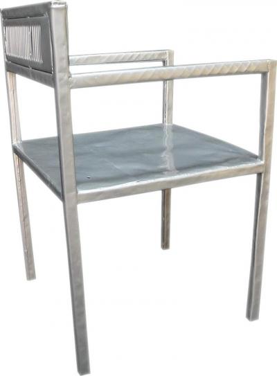 Al Jord o Contemporary Reta Chair from Cars Never Die Collection by Al Jord o Brazil