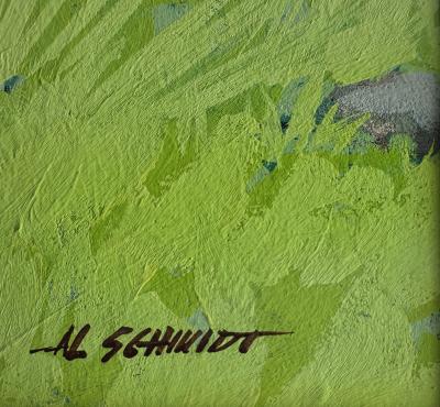 Al Schmidt Oldsmobile Cutlass Car Advertisement Artwork Automobilia