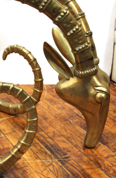 Alain Chervet Great Ibex Dining Table by Alain Chervet