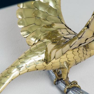 Alain Chervet Large Table Eagles by Alain Chervet circa 1980