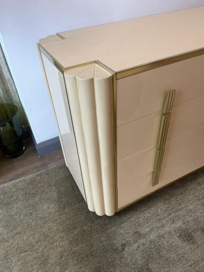 Alain Delon French 1970s Maison Jansen chest of drawers designed by Alain Delon