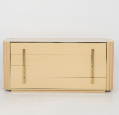 Alain Delon French 1970s Maison Jansen chest of drawers designed by Alain Delon