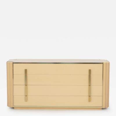 Alain Delon French 1970s Maison Jansen chest of drawers designed by Alain Delon