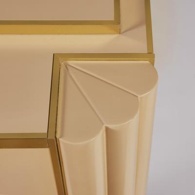 Alain Delon French 1980s Maison Jansen console table designed by Alain Delon