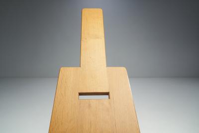 Alain Gaubert Alain Gaubert Oak Africanist Chair France 1980s