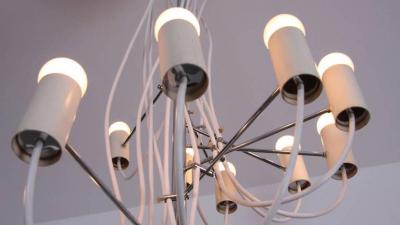 Alain Richard Alain Richard A16 Chandelier for Disderot France 1950s