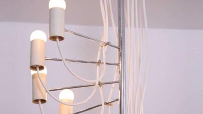 Alain Richard Alain Richard A16 Chandelier for Disderot France 1950s