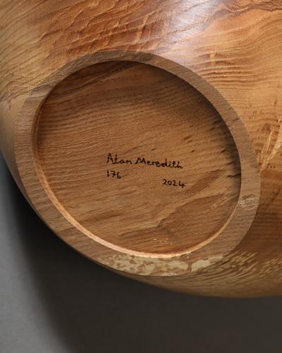 Alan Meredith Turned vessel in ash