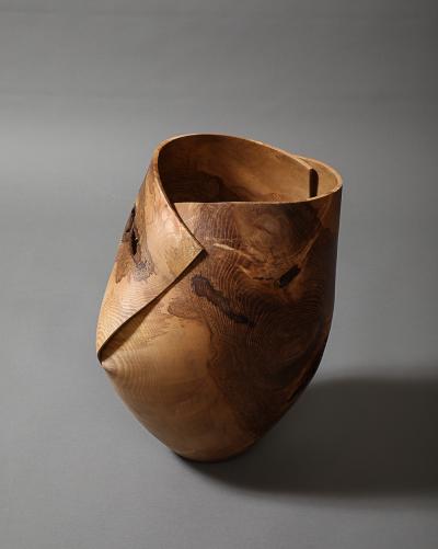 Alan Meredith Turned vessel in ash