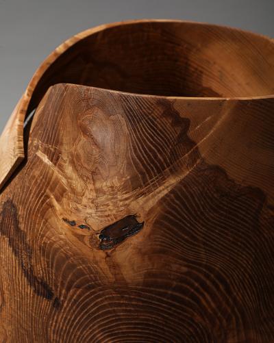 Alan Meredith Turned vessel in ash
