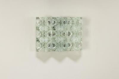 Albano Poli Poliarte Wall Applique in Cristallo Glass Italy 1970s
