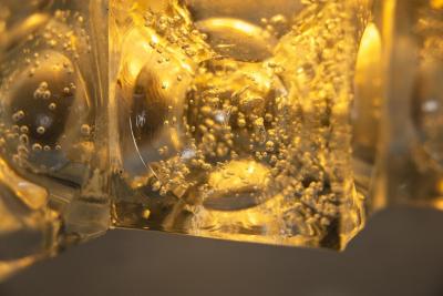 Albano Poli Poliarte Wall Applique in Cristallo Glass Italy 1970s