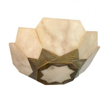 Albert Cheuret Art Deco Plafond by Albert Cheuret