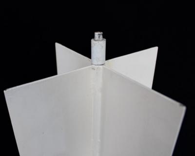 Albert Chubac FRENCH ARTIST STEEL KINETIC ROTATING SCULTPURE GIROUETTE 2002 1 2 SCHOOL OF NICE