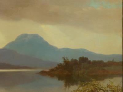 Albert Fitch Bellows Homeward Bound 1863 American Landscape Painting by Albert Fitch Bellows