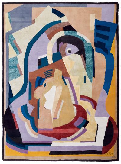 Albert Gleizes Rug Design N 41 Composition Customizable