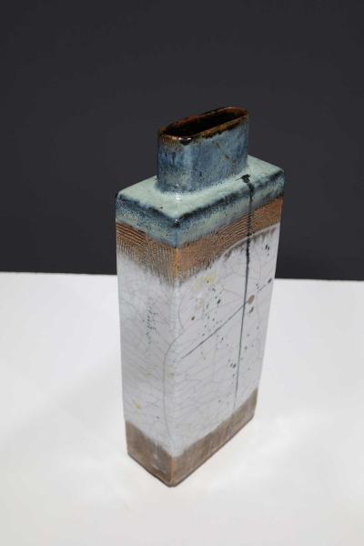 Albert Green Large Rectangular Ceramic Vase by Albert Green 1914 1994 