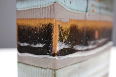 Albert Green Rectangular Ceramic Vase by Albert Green 1914 1994 