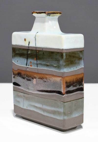 Albert Green Rectangular Ceramic Vase by Albert Green 1914 1994 