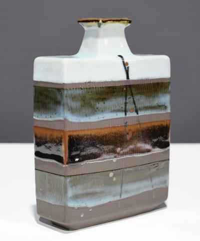 Albert Green Rectangular Ceramic Vase by Albert Green 1914 1994 