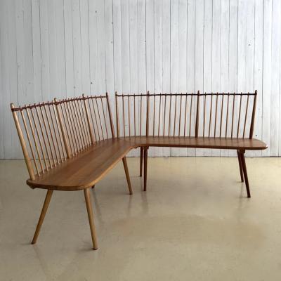 Albert Haberer Albert Haberer corner bench 1950s