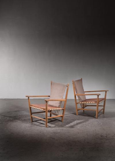 Albert Haberer Albert Haberer pair of armchairs Germany