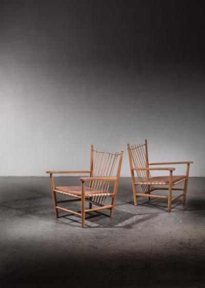 Albert Haberer Albert Haberer pair of armchairs Germany